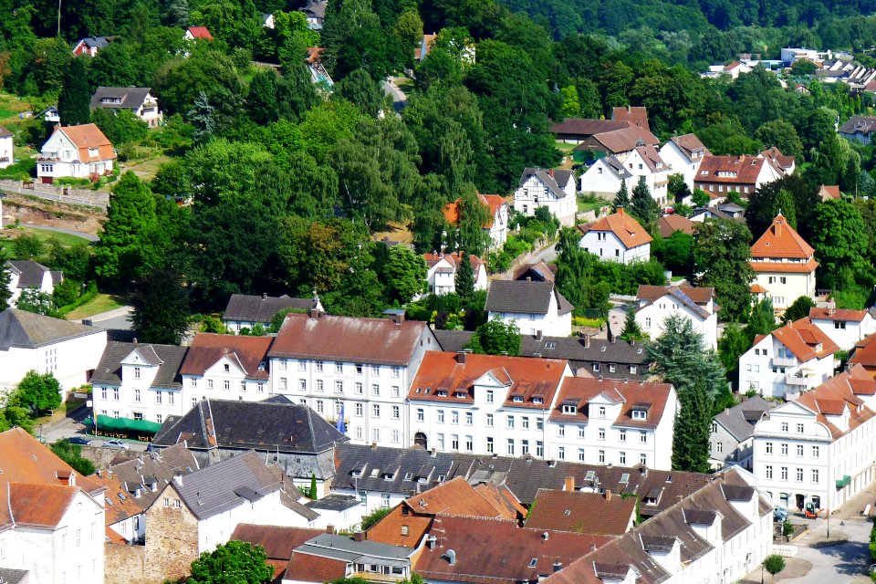 Blick vom Hugenottenturm (Bad Karlshafen)