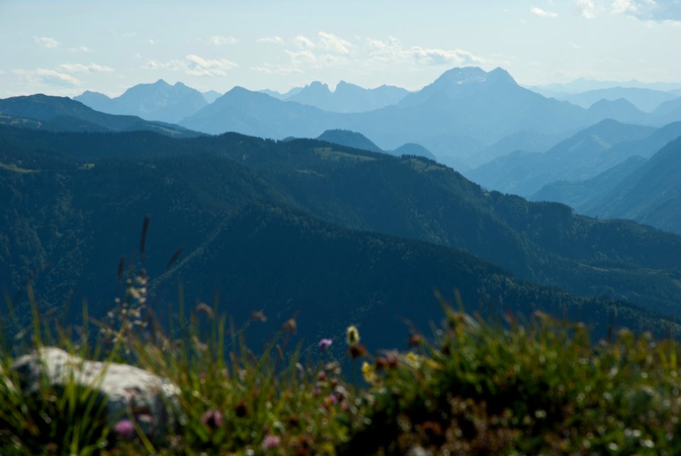 Blick vom Notten zu den Ennstaler Alpen