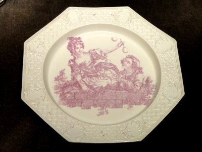 Blowing Soap Bubbles, about 1760-1770, Staffordshire, salt-glaze earthenware - Cleveland Museum of Art- DSC08882