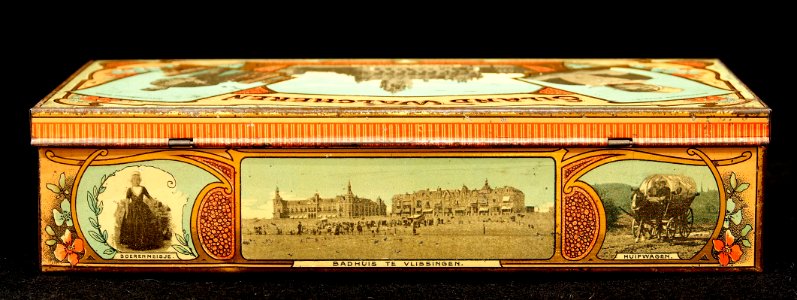 Blikverpakking voor 50 sigaren ca 1910, pic5