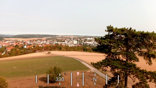 Blick vom Wartturm (Buchen-Odw.) 1