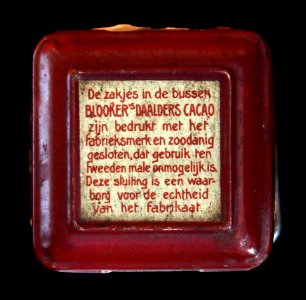 Blookers Daalders cacao blikje , 1 ons, 18 cent, foto 1