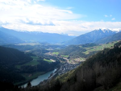 Blick von Meransen ins Pustertal