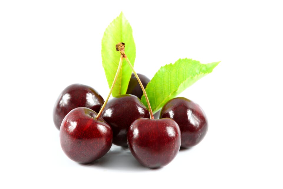 Fruit ripe cherries fruit garden