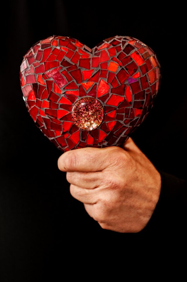 Red valentine's day together