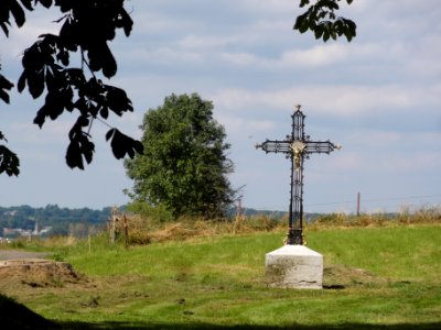 Blombay (Ardennes) croix de chemin