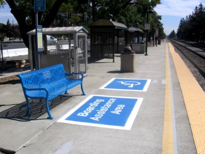 Blossom Hill Caltrain station 1405 03