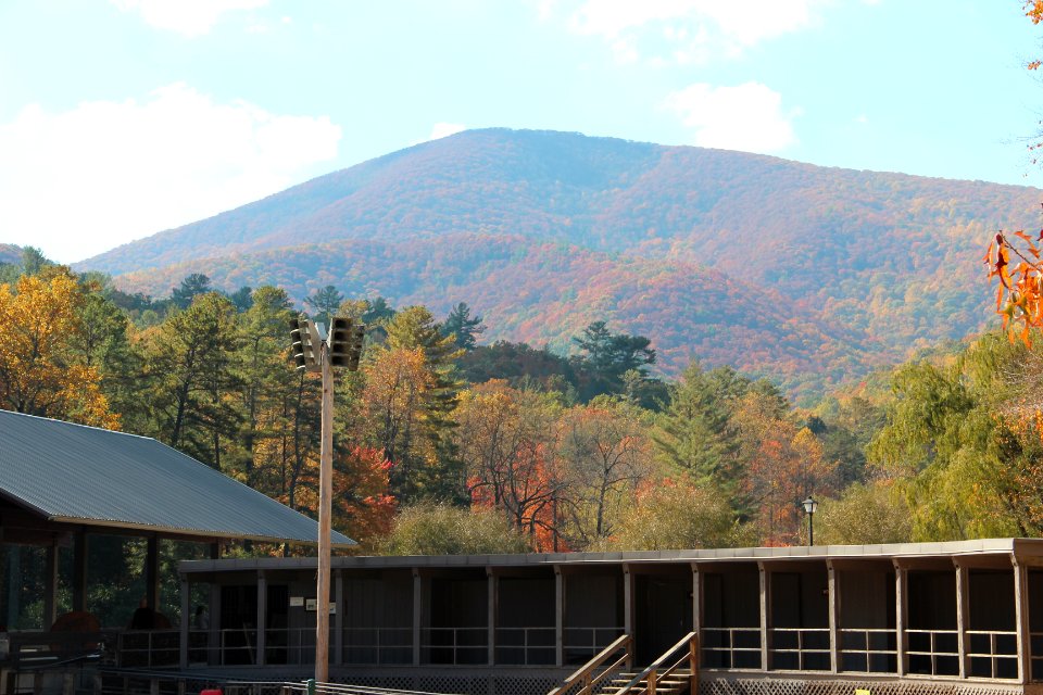 Blood Mountain from Vogel State Park, Oct 2016 2