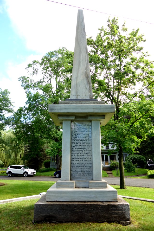 Bloody Brook Monument - South Deerfield, MA - DSC07419
