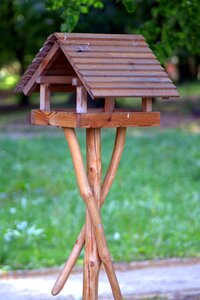 Birds folk art sculpture