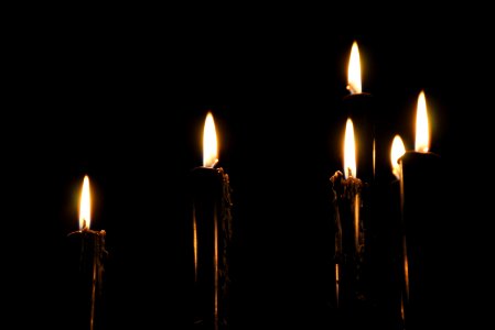 Black candles Speyer 1 photo