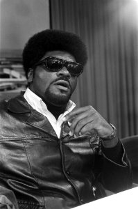 Black Panther . Albert Howard (USA) arriveert op Schiphol, Bestanddeelnr 923-1615