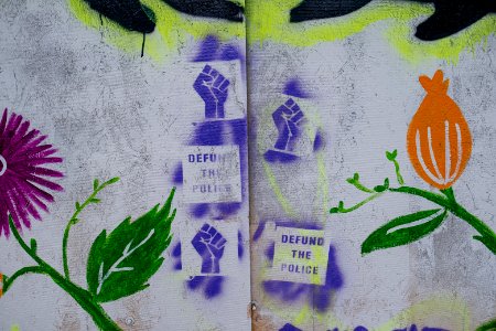 Black Lives Matter mural artwork in Oakland, California 07