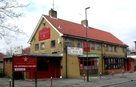 Black Dog pub, Woodfield Road, Northgate, Crawley (March 2010)