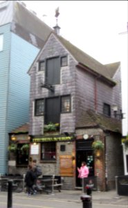 Black Lion Inn, Black Lion Street, The Lanes, Brighton (December 2016)