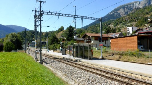 Bitsch railway station photo