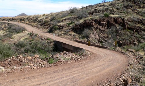 Black Gap bridge (Greenlee Co, AZ) from NW 2