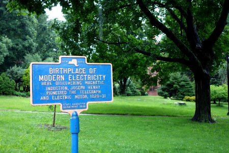 Birthplace of Modern Electricity (Joseph Henry) marker - Albany, NY - DSC08364