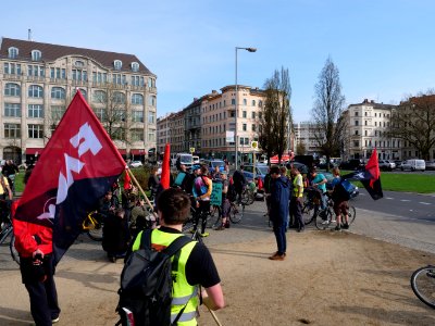 Black Friday Demonstration against Deliveroo in Berlin 01