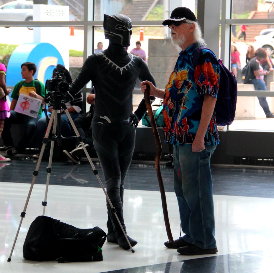 Black Panther cosplay - 2018 Atlanta Comic Con