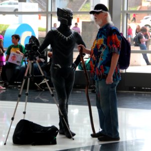 Black Panther cosplay - 2018 Atlanta Comic Con