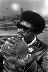 Black Panther . Albert Howard (USA) arriveert op Schiphol, Bestanddeelnr 923-1618