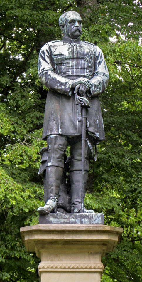 Bismarck-Denkmal Bad Kissingen Nahaufnahme