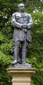 Bismarck-Denkmal Bad Kissingen Nahaufnahme