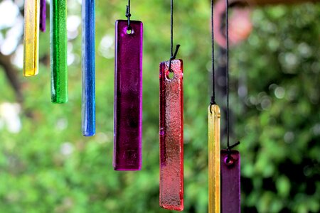 Colorful blue decorative