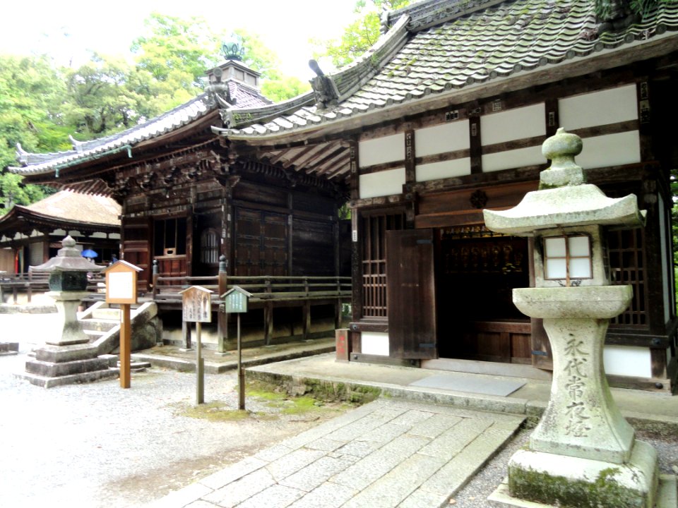 Bishamon-do and Kannon-do - Ishiyamadera - Otsu, Shiga - DSC07460