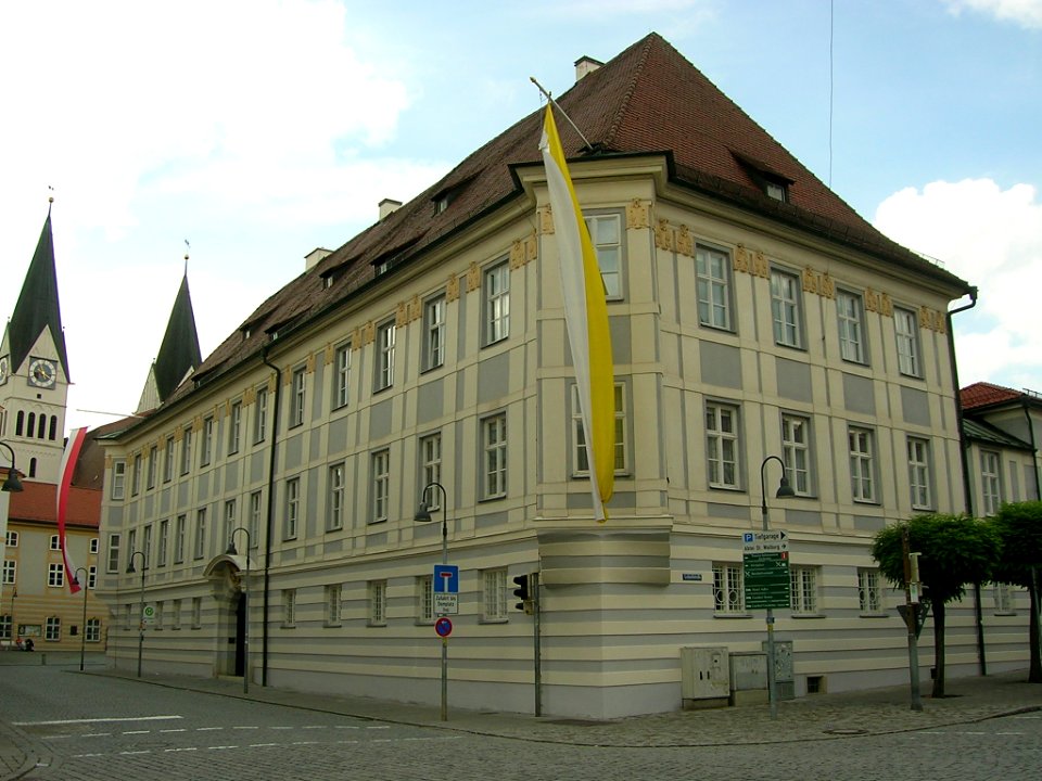 Bischofspalais Eichstätt -beflaggt