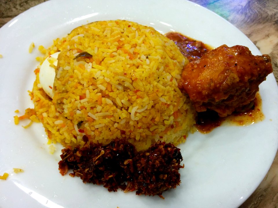 Biryani in Nuwara Eliya