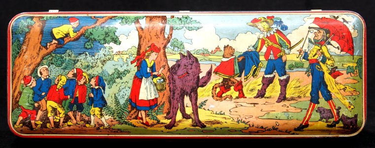 Biscottes Corvisart blik met afbeeldingen van sprookjes, foto 2