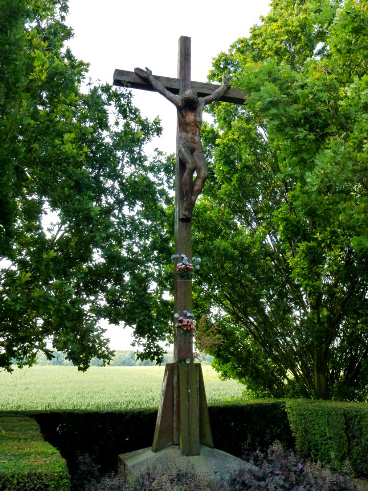 Billy-Berclau (Pas-de-Calais) croix de chemin D163