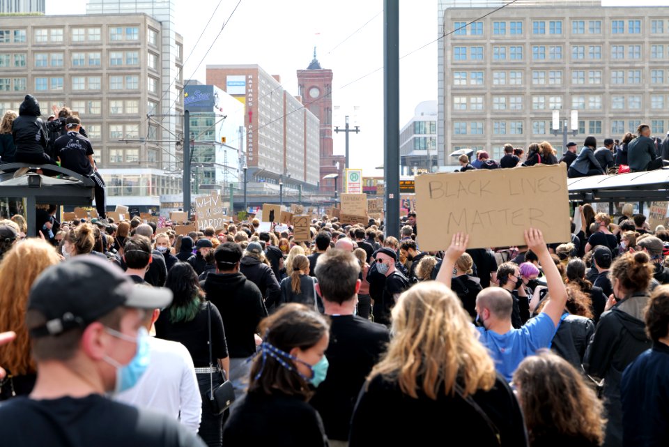 BlackLivesMatter protest Alexanderplatz Berlin 2020-06-06 97