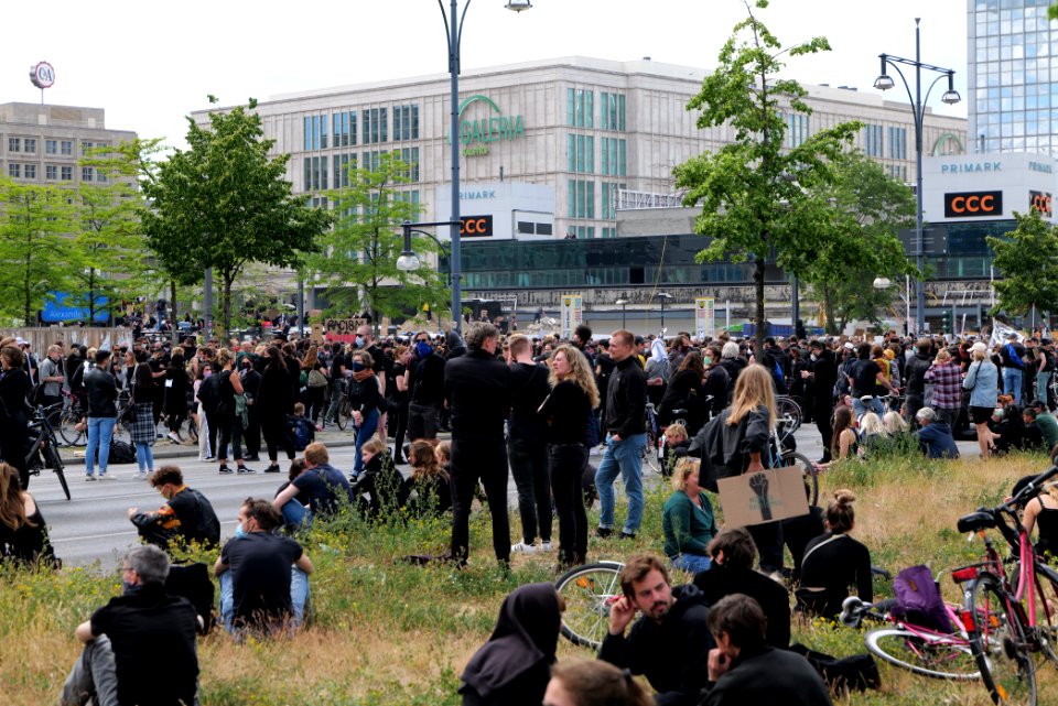 BlackLivesMatter protest Alexanderplatz Berlin 2020-06-06 66