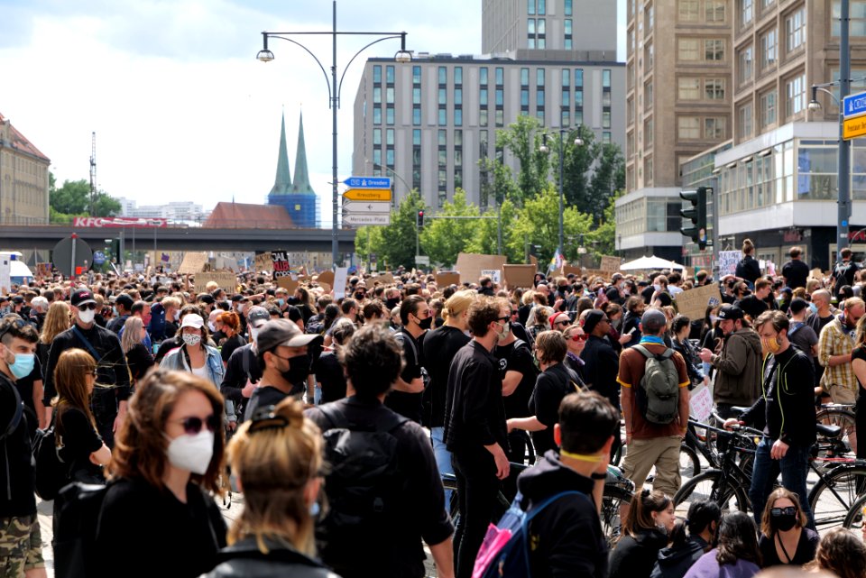 BlackLivesMatter protest Alexanderplatz Berlin 2020-06-06 72