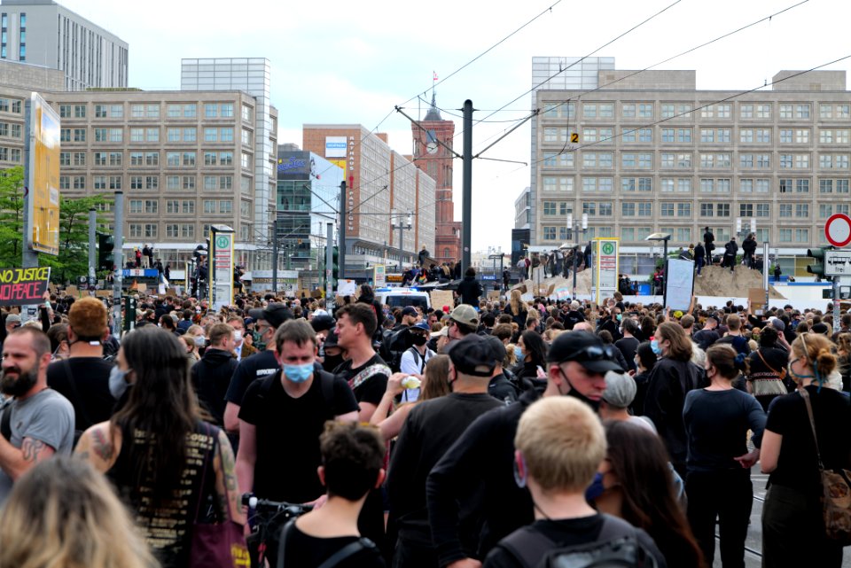 BlackLivesMatter protest Alexanderplatz Berlin 2020-06-06 60