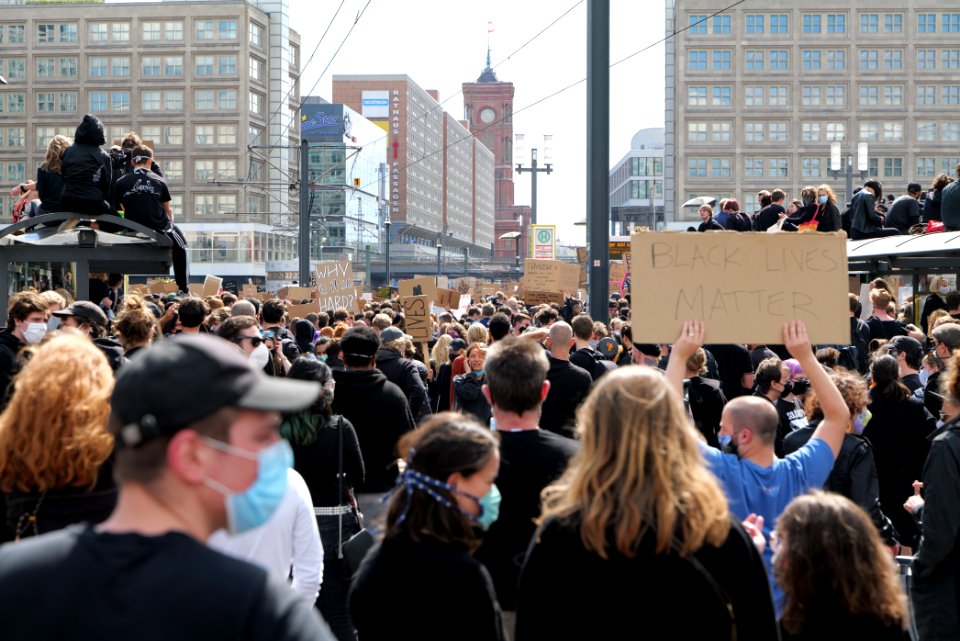BlackLivesMatter protest Alexanderplatz Berlin 2020-06-06 99