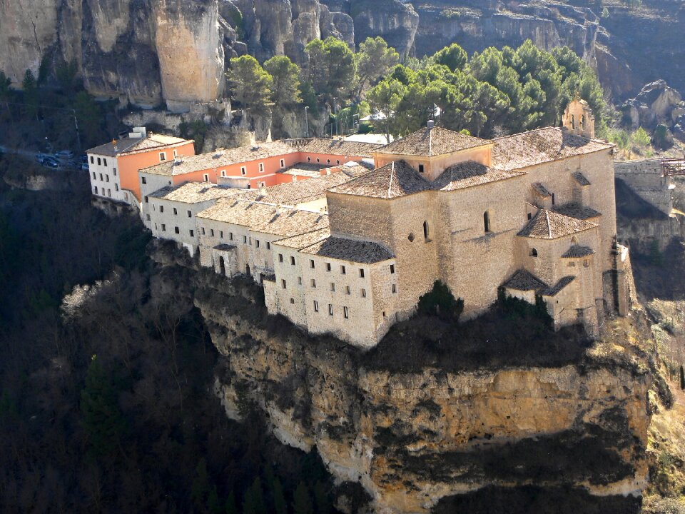 Parador convent panoramic view