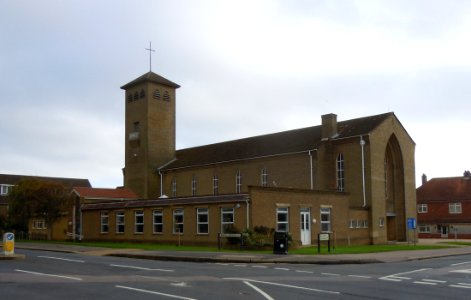Bishop Hannington Memorial Church, Nevill Avenue, West Blatchington (NHLE Code 1298638) (October 2014) (8)