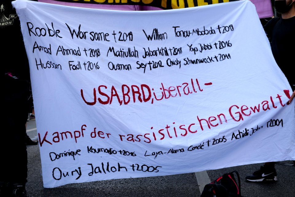 BlackLivesMatter protest Berlin 2020-06-27 16