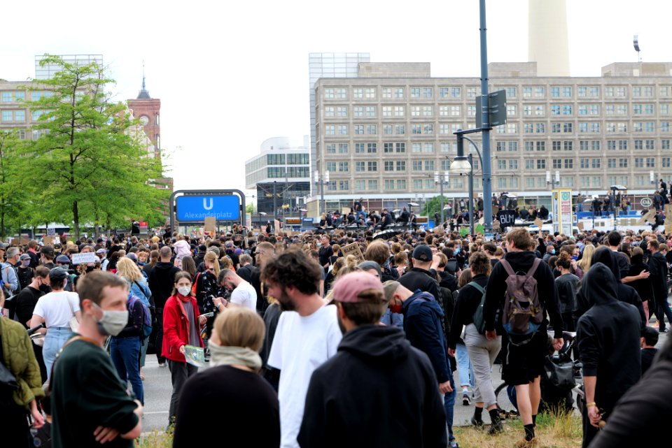 BlackLivesMatter protest Alexanderplatz Berlin 2020-06-06 62