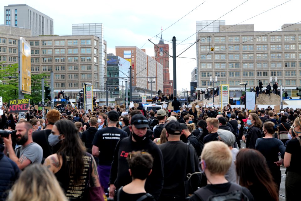 BlackLivesMatter protest Alexanderplatz Berlin 2020-06-06 59