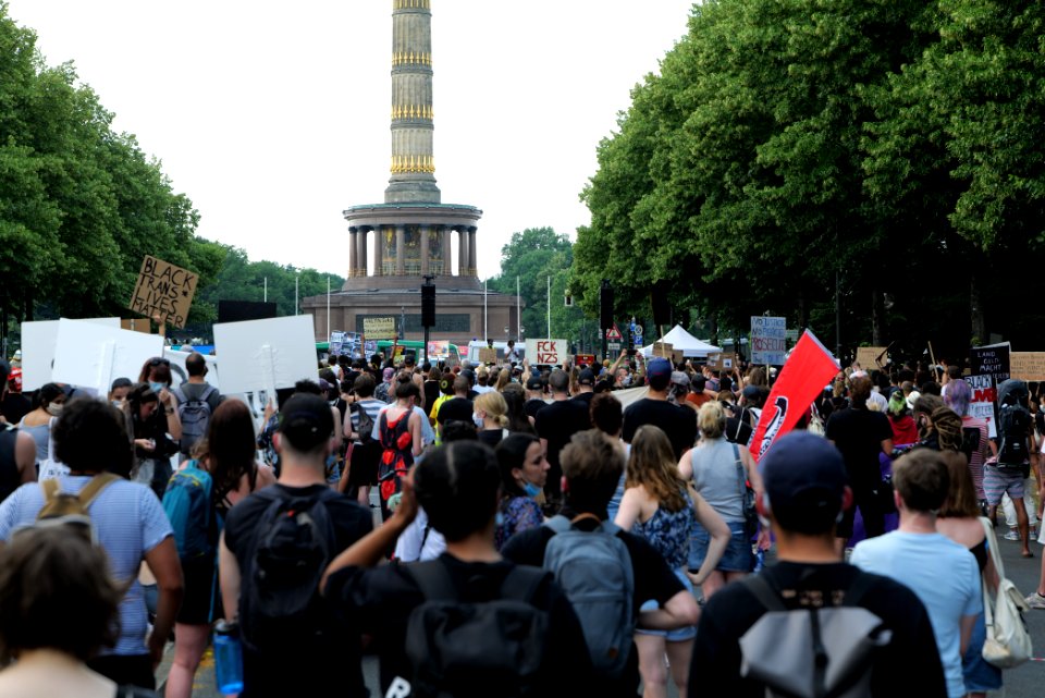 BlackLivesMatter protest Berlin 2020-06-27 21