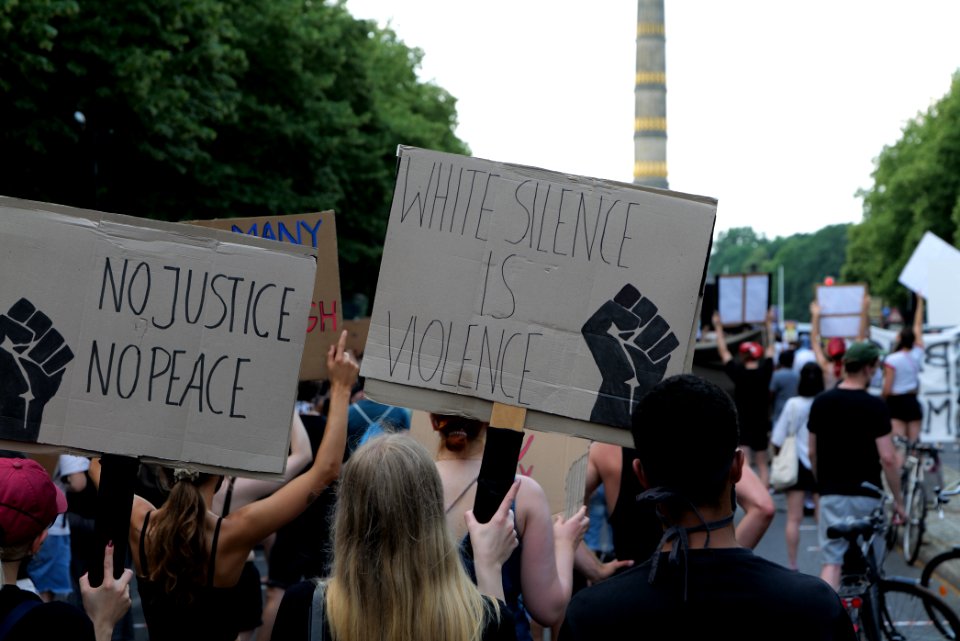 BlackLivesMatter protest Berlin 2020-06-27 22
