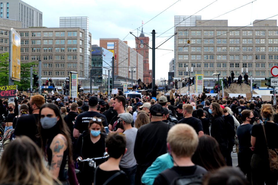 BlackLivesMatter protest Alexanderplatz Berlin 2020-06-06 61