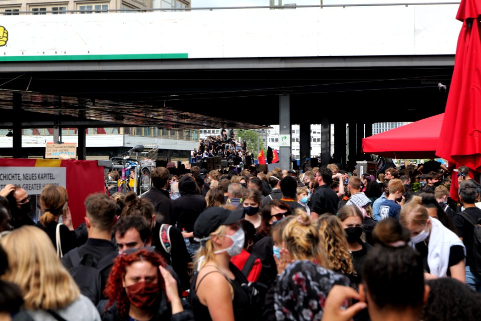 BlackLivesMatter protest Alexanderplatz Berlin 2020-06-06 88