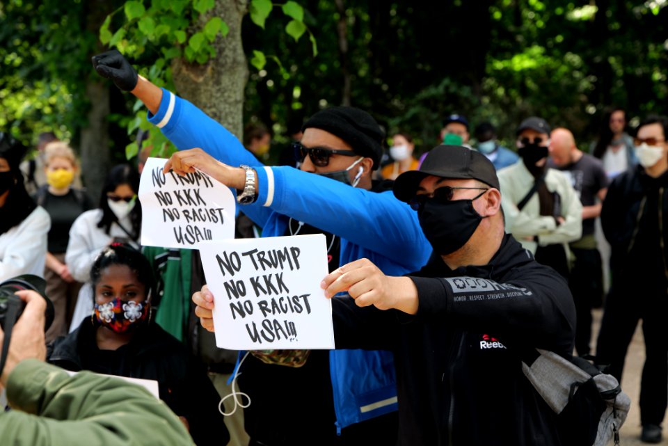BlackLivesMatter protest Berlin 2020-05-30 10