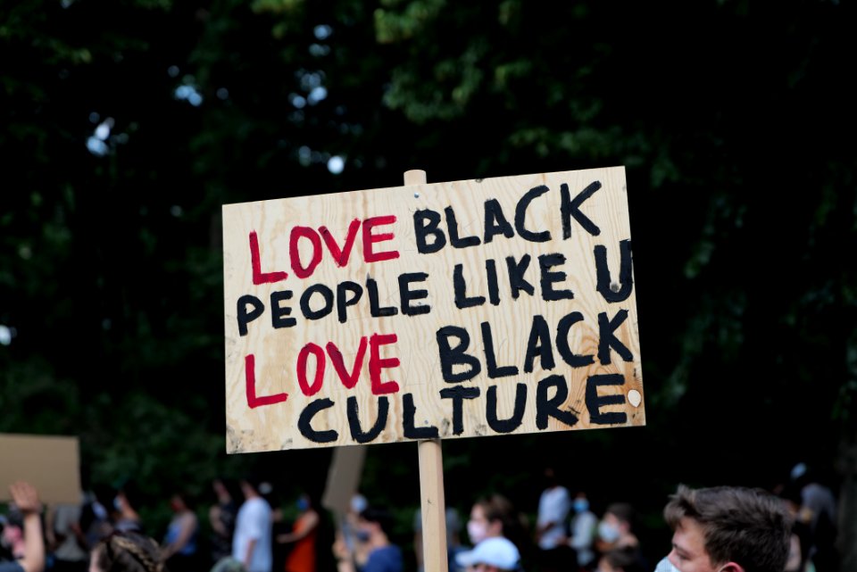 BlackLivesMatter protest Berlin 2020-06-27 17